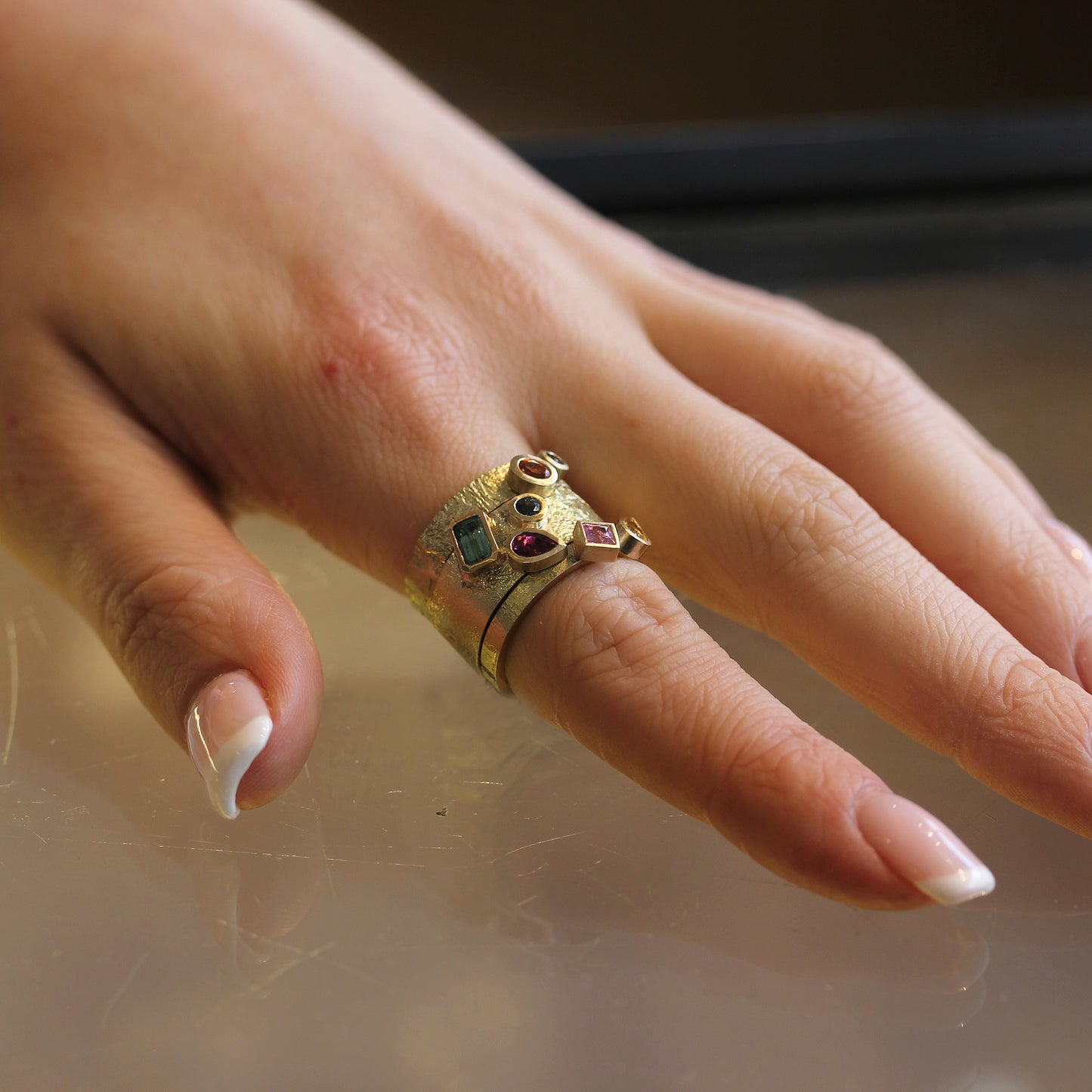 Mini Kaleidoscope Ring